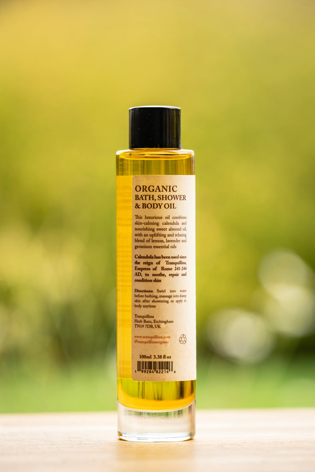 Organic Bath, Shower & Body Oil